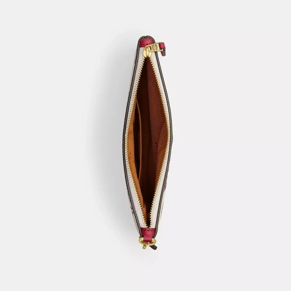 🍒 Coach Boxed Essential Small Wristlet With Cherry Print - Picture 3 of 10